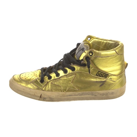 ❤️Golden Goose G Star Gold Sneakers❤️ - Picture 1 of 5